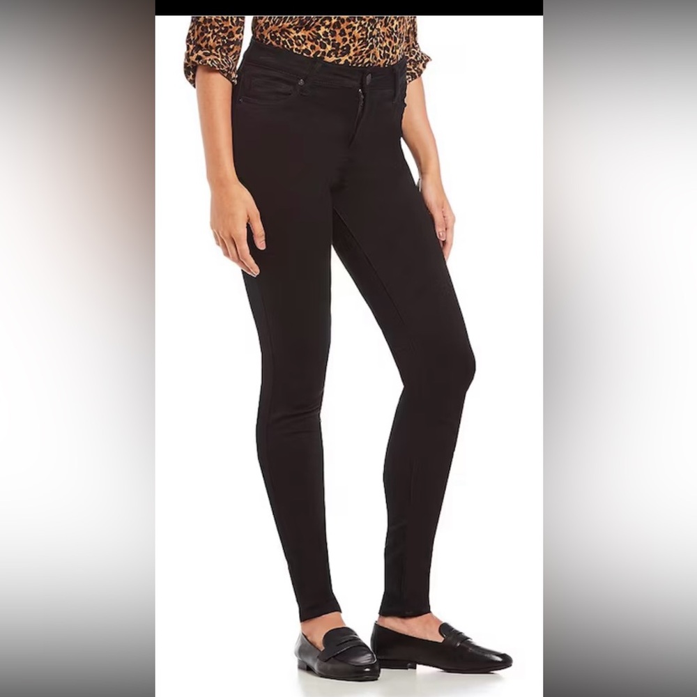 Kut From The Cloth MIA High Rise Fab AB Distressed Skinny Black Jeans.  NWOT